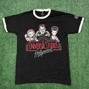 Universal Studios Hollywood Halloween Horror Nights 2021 T-Shirt Size M Black